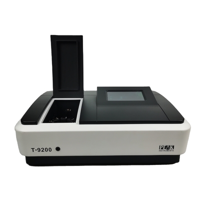 실험실 분석 190-1100nm T-9200S 7인치 터치 스크린과 함께 자외선 가시 스펙트럼 포토미터
