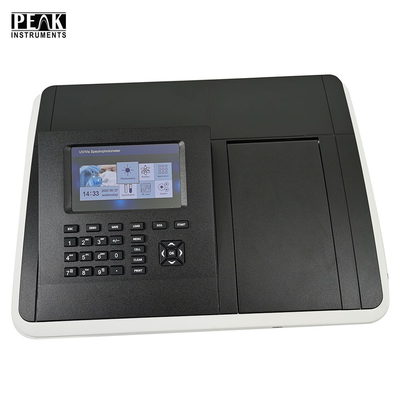 정밀한 측정을 위한 7인치 2nm UV 가시 스펙트럼 광도 13KG 제로 초점 길이