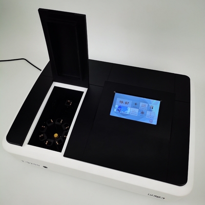 LCD 터치 스크린 젠론 램프 2nm 이중 빔 UV 가시 스펙트럼 광대 측정기 USB HOST 데이터 출력