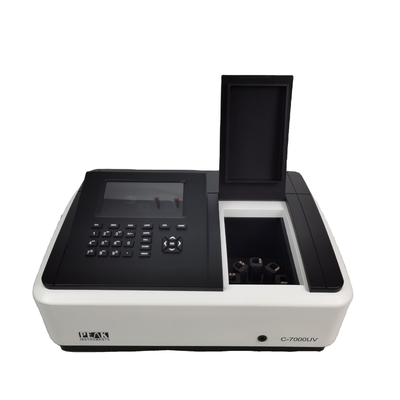 7인치 LCD 디스플레이 단일 빔 연구소 파장 범위 320-1100nm 스펙트럼 광대