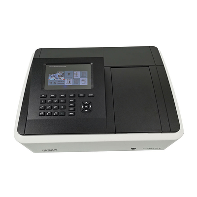 7인치 LCD 디스플레이 단일 빔 연구소 파장 범위 320-1100nm 스펙트럼 광대