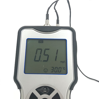 NO 통신용 휴대용 용해된 산소 미터 0.00-20.00mg/L ppm 범위