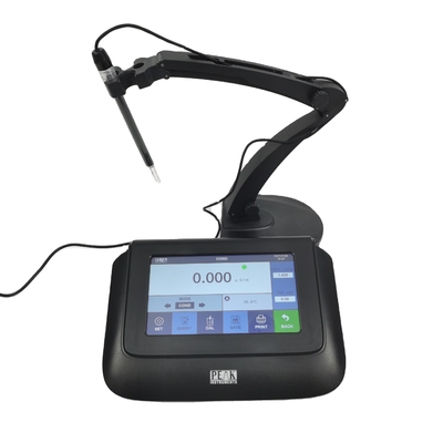 USB 통신 1 포인트 캘리브레이션 벤치 톱 물 테스트 터치 스크린 5 In 1 Ec Tds Meter