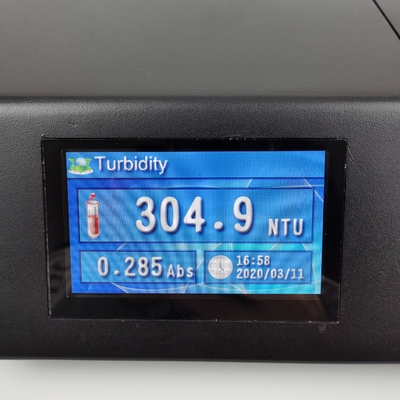 기본 오류 ±2%FS 4.3 인치 LED 광소와 함께 컬러 LCD 스크린 벤치 흐름을 측정