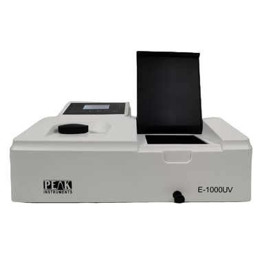 단일 빔 광 시스템 수동 스펙트럼 포토미터 190-1020nm UV 가시 스펙트럼