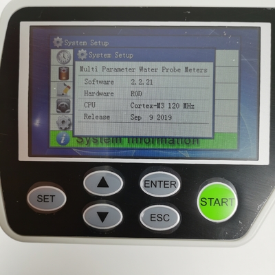 4.3 인치 컬러 LCD 화면과 고 정밀 NTU 판독으로 휴대용 흐름을 측정