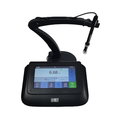 온도 보상 pH 미터 벤치 톱 T-710L 터치 스크린 3 포인트 캘리브레이션 Atc