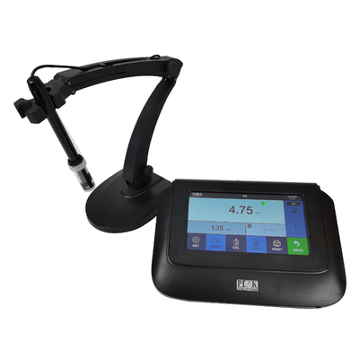 온도 보상 pH 미터 벤치 톱 T-710L 터치 스크린 3 포인트 캘리브레이션 Atc