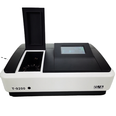 터치 스크린과 2nm 스펙트럼 대역폭을 가진 190-1100nm UV/Vis 스펙트럼 광대