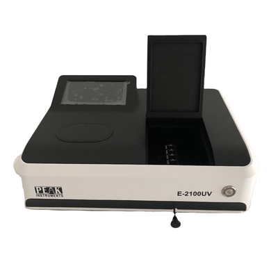 190-1100nm 단일 빔 UV 스펙트럼 포토미터, USB 출력 포트 및 터치 스크린