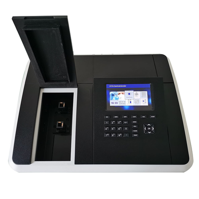 시리콘 버튼 7인치 컬러 화면으로 C-7200 듀얼 빔 2nm UV/Vis 스펙트럼 광대
