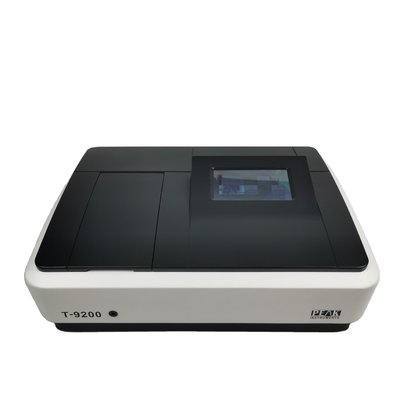 2nm 대역폭과 노이즈 0.0003 500nm의 맞춤형 Uv-vis 스펙트럼 광대 T-9200